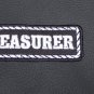 Treasurer Patch Badge Emblem for Biker motorcycle Club Officer Leather vest