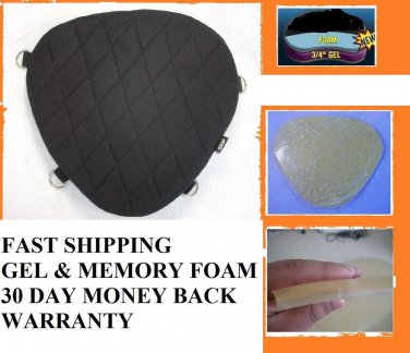 Motorcycle SEAT Gel Pad For Yamaha DragStar 1100 Silverado Models DRIVER PAD NEW