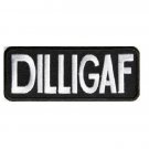 DILLIGAF Patch Does it Look Like I Give a F Biker Motorcycle Biker vest jacket