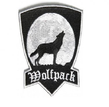 Wolf Pack Patch Wolfpack Brotherhood for Biker Motorcycle vest jacket size 4"