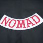 Red Nomad Patch Bottom Rocker Outlaw MC Club Group Gang Patches Badges New