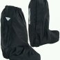 Rain Boot covers for Motorcycle Rididng black with reflective visibility XL