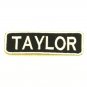 TAYLOR  Name Tag Patch Iron on or sew on for Shirt Jacket Vest New Name Patches