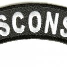 Wisconsin State Rocker Patch Sml Embroidered Motorcycle Biker Vest Patches SR752