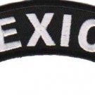 Mexico Rocker Patch Small Embroidered Motorcycle NEW Biker Vest Patch