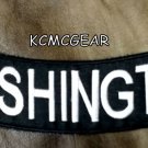 WASHINGTON Bottom Rocker for Biker Motorcycle Vest Jacket Back Patch BR439