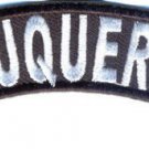 Albuquerque City Rocker Patch Sml Embroidered Motorcycle Biker Vest Patch SR755