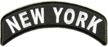 State Rocker Patch Sml Embroidered Motorcycle Biker Vest Patch SR735