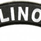 Illinois State Rocker Patch Sml Embroidered Motorcycle Biker Vest Patch SR716