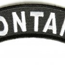 Montana State Rocker Patch Sml Embroidered Motorcycle Biker Vest Patch SR729