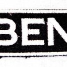 BEN Name Tag Patch Iron or sew on for Shirt Jacket Vest New BIKER Patches