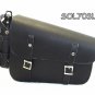 Motorcycle Two Strap Swingarm Bag for Harley Softail FLSTFB Fat Boy Lo