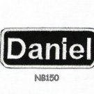 DANIEL Name Tag Patch Iron or sew on for Shirt Jacket Vest New BIKER Patches