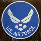 U.S. AIR Force for Biker Motorcycle Vest Jacket Military Back Rocker Patches 10"