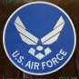 U.S. AIR Force for Biker Motorcycle Vest Jacket Military Back Rocker Patches 10"