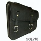 Motorcycle side bag two strap swing arm bag with quick release buckles SOL718