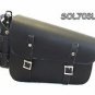 Two strap leather swing arm bag three adjustable strap mounting SOL703L
