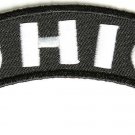 Ohio Rocker Patch Small Embroidered Motorcycle NEW Biker Vest Patch