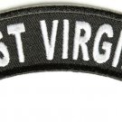 West Virginia State Rocker Patch Sml Embroidered Motorcycle Biker Vest Patches