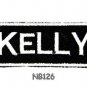 KELLY Name Tag Patch Iron or sew on for Shirt Jacket Vest New BIKER Patches