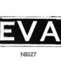 EVA Name Tag Patch Iron or sew on for Shirt Jacket Vest New BIKER Patches