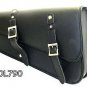 Motorcycle Two Strap Leather Solo Bag for Harley Sportster XL1200T SuperLow