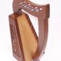 19" Tall 8 string Lily Celtic Harp for Children New Carrying case and extra stri