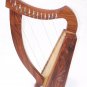 19" Tall 8 string Lily Celtic Harp for Children New Carrying case and extra stri