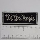 We The People - Club Harley Biker Funny Motorcycle Iron On Small Patch
