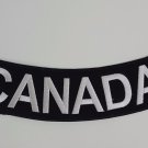Canada - Bottom Rocker Iron on Harley Military Club Back Patch