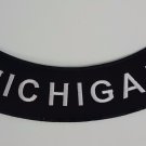 Michigan - Bottom Rocker Iron on Harley Military Club Back Patch