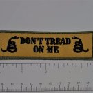 Don't Tread on me - Club Harley Biker Funny Motorcycle Iron On Small Patch