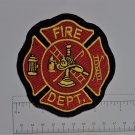 Fire Fighter - Club Harley Biker Funny Motorcycle Iron On Small Patch