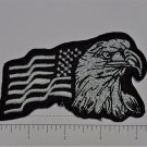 Ameican Eagle Club Harley Biker Funny Motorcycle Iron On Small Patch