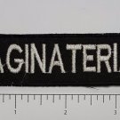 Vaginaterian Club Outlaw Biker Funny Motorcycle Iron On Small Patch
