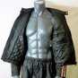 MOTORCYCLE WEATHER JACKET ORANGE ON BLACK  LIVE TO RIDE CHEST SIZES 56
