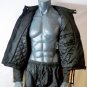 MOTORCYCLE WEATHER JACKET ORANGE ON BLACK CHEST SIZES 66