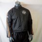 MOTORCYCLE WEATHER JACKET ORANGE ON BLACK CHEST SIZES 48