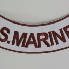 U.S. Marines - Bottom Rocker Iron on Harley Military Club Back Patch