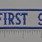 First 9 Club Outlaw Biker Funny Motorcycle Iron On Small Patch