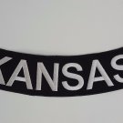 Kansas - Bottom Rocker Iron on Harley Military Club Back Patch