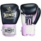 Windy Women's Muay Thai Boxing Gloves Sparring Kickboxing Training  Pink & Black