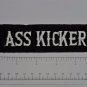 Ass Kicker Club Harley Biker Funny Motorcycle Iron On Small Patch