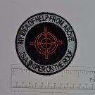 Sniper on the Roof - Club Harley Biker Funny Motorcycle Iron On Small Patch