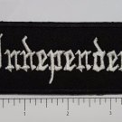 Independent Club Outlaw Biker Funny Motorcycle Iron On Small Patch