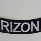 Arizona - Bottom Rocker Iron on Harley Military Club Back Patch
