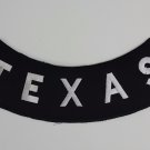 Texas - Bottom Rocker Iron on Harley Military Club Back Patch