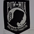 POW MIA Club Harley Biker Funny Motorcycle Iron On Small Patch