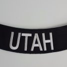 Utah - Bottom Rocker Iron on Harley Military Club Back Patch