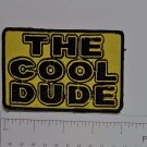 The Cool Dude - Club Harley Biker Funny Motorcycle Iron On Small Patch